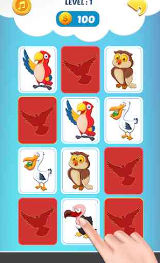 Picture Match, Memory Games for Kids - Brain Game 4