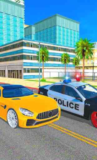 Police Chase New Car 3D Game 4