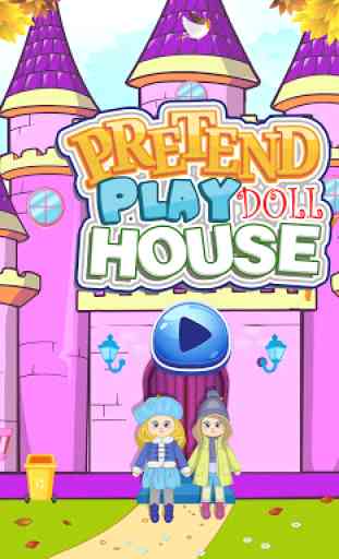 Pretend Play Doll House: Town Family Mansion Fun 1
