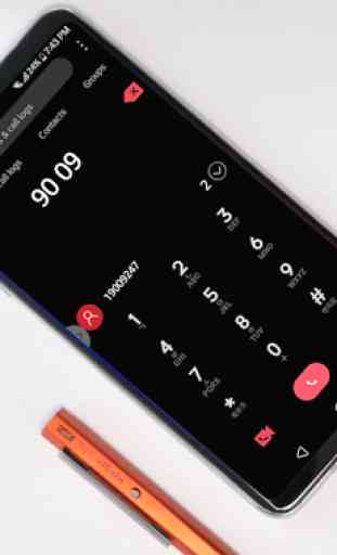 Red Black Theme for LG V30 V20 G6 G5 Oreo 4