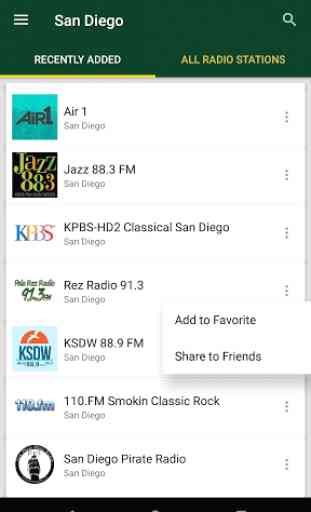 San Diego Radio Stations - USA 1