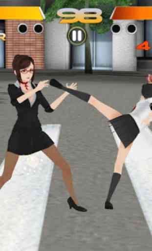 Schoolgirls Battle - Fighting Rumble Arena 1