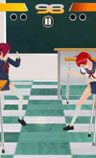 Schoolgirls Battle - Fighting Rumble Arena 3