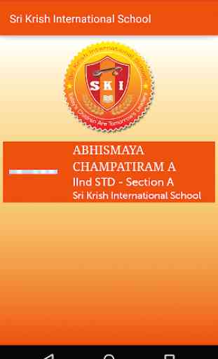 Sri Krish International School Parent Portal 2