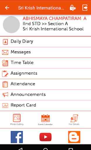 Sri Krish International School Parent Portal 3