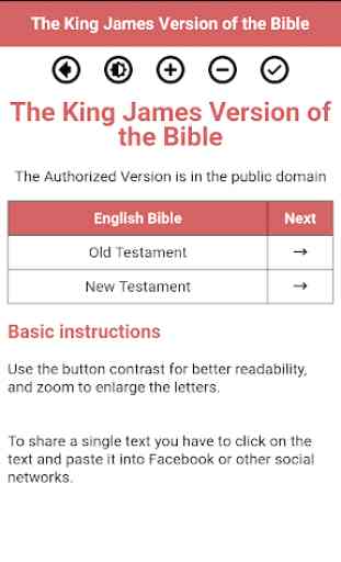 The King James Version of the Bible (Free) 1