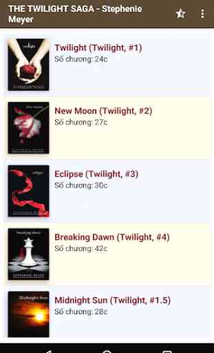 Twilight Series - Stephenie Meyer 1