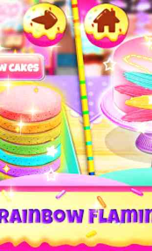 Unicorn Chef: Baking! Cooking Games for Girls 2