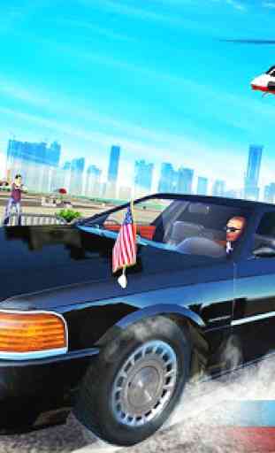 US President Helicopter, Limo Car Driving Games 1