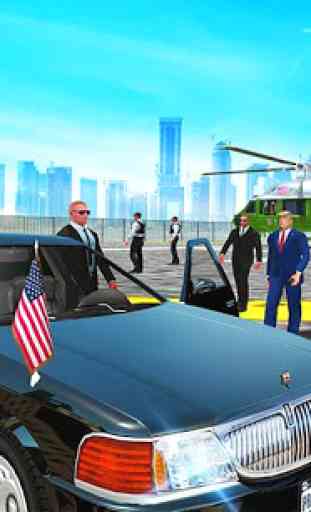US President Helicopter, Limo Car Driving Games 4