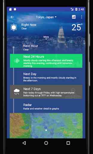 Weather Forecast Pro: Timeline, Radar, MoonView 4