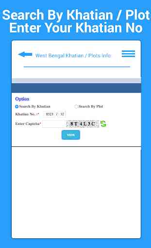West Bengal Khatian / Plots Info 2