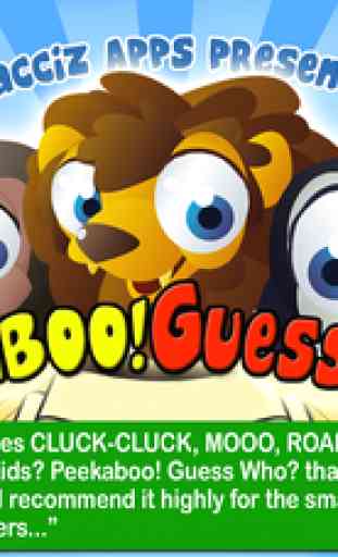 Peekaboo! Guess Who? Lite - cognitive development app for babies through kindergarten 2