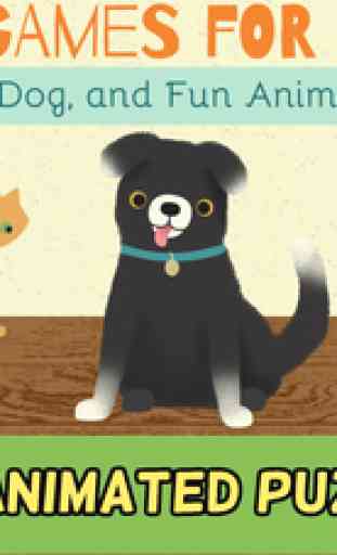 Pet Games for Kids: Cute Cat, Dog, and Fun Animal Puzzles 1