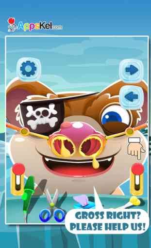Pete's Ice Pets Nose Adventures – Booger Doctor Mania Games for Free 3
