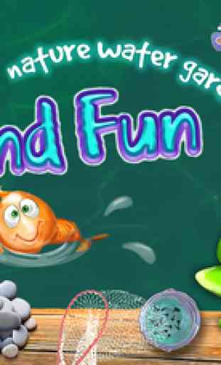 Pond Fun - Nature Water Garden - Fish & Animal Care - Learn to Recycle Kids Game 1