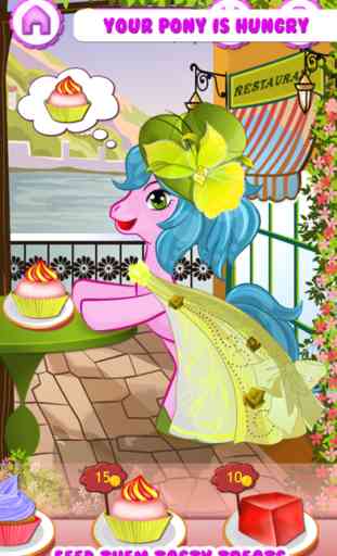 Pony Unicorn Dress Up Salon Maker Games For My Little Baby Girls 2