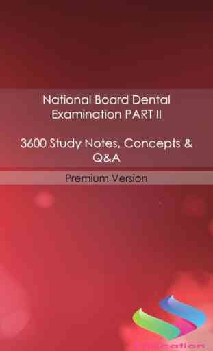 Prepare NBDE Part 2 Test - 4300 Flashcards Study Note & Quiz for The National Board Dental Examination 1