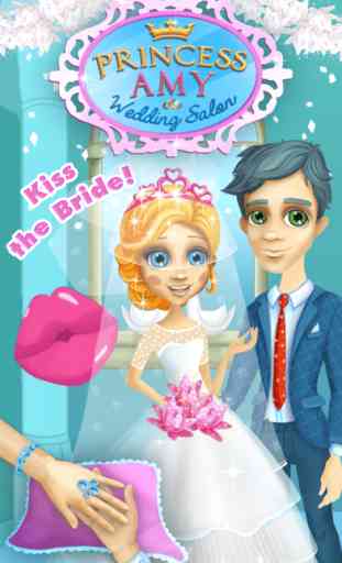 Princess Amy Wedding Salon – Bride's Makeover, Spa & Dress Up Fun 1