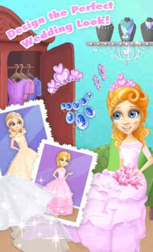 Princess Amy Wedding Salon – Bride's Makeover, Spa & Dress Up Fun 4