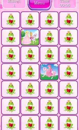 Princess Pony - Matching Memory Game for Kids And Toddlers who Love Princesses and Ponies 4