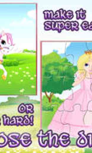 Princess Pony Puzzle - Animated Kids Jigsaw Puzzles with Princesses and Ponies! 3