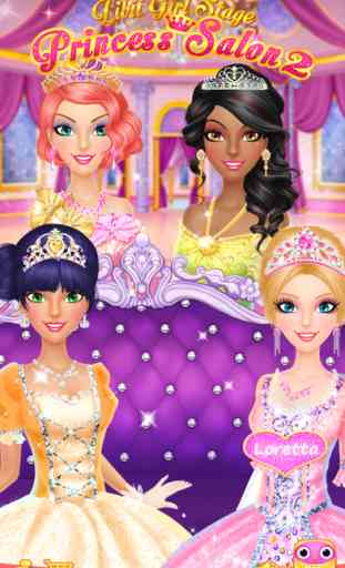 Princess Salon 2 - Makeup, Dressup, Spa and Makeover - Girls Beauty Salon Games 1