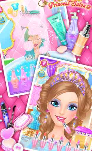Princess Salon 2 - Makeup, Dressup, Spa and Makeover - Girls Beauty Salon Games 2