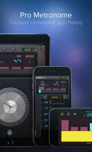 Pro Metronome - Tempo Keeping with Beat, Subdivision and Polyrhythm for Musicians 1