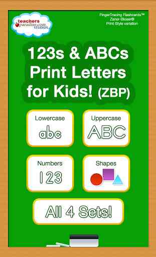 123s ABCs Kids Handwriting ZBP 1
