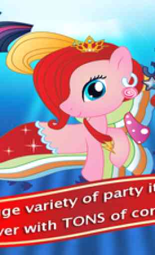 Dress Up Games for Girls - Fun Mermaid Pony Games 2