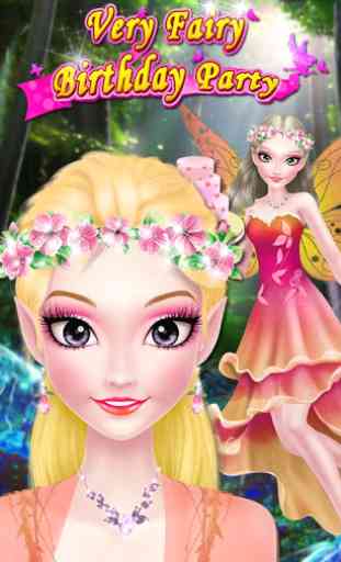 Fairy Girls Birthday Makeover 3