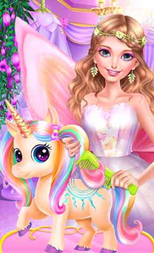 Fairy Princess Unicorn Salon 1