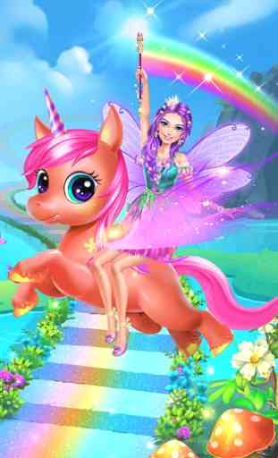 Fairy Princess Unicorn Salon 3