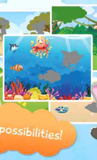 Free Animals Puzzles for Kids 1