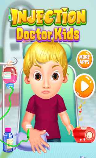 Injection Doctor Kids Games 1