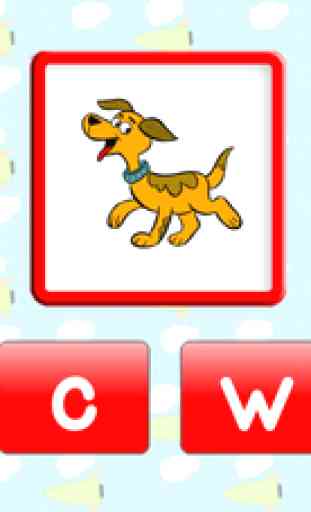 Kindergarten Phonics Learning Games with CVC words 3