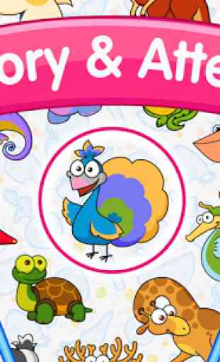 Memory games for kids Free 4-7 1