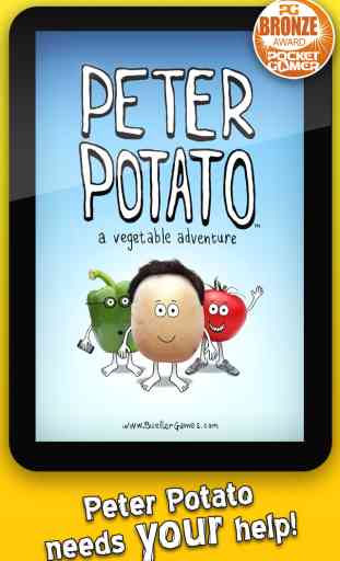 Peter Potato Lite - free vegetable mini games for kids 1