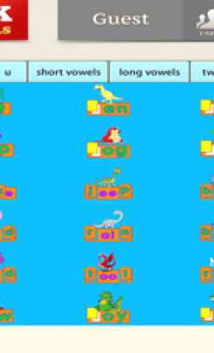 Phonics Vowels - Short Vowels, Long Vowels, Two Vowels 3