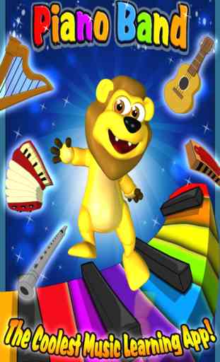 Piano Band - Play and Learn Popular Children Songs 1