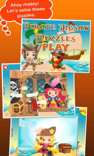 Pirate Jigsaw Puzzles: Puzzle Game for Kids 1