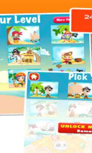 Pirate Jigsaw Puzzles: Puzzle Game for Kids 2
