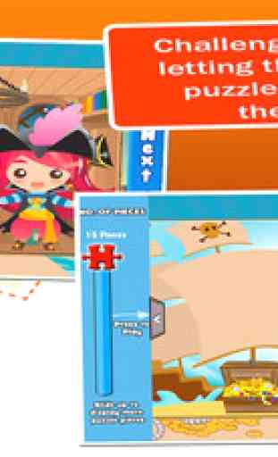 Pirate Jigsaw Puzzles: Puzzle Game for Kids 4