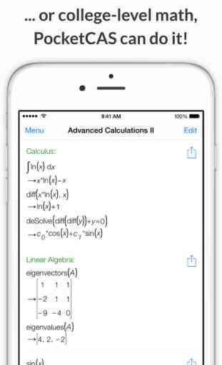 PocketCAS Mathematics Toolkit 3