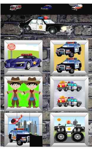 Police Car and Firetruck Games 2