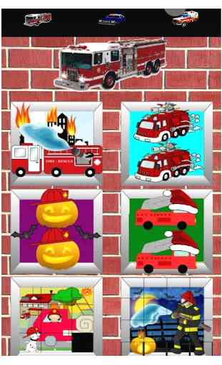 Police Car and Firetruck Games 3