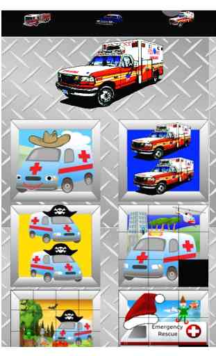 Police Car and Firetruck Games 4