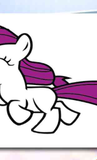 Pony Coloring For Toddlers 4