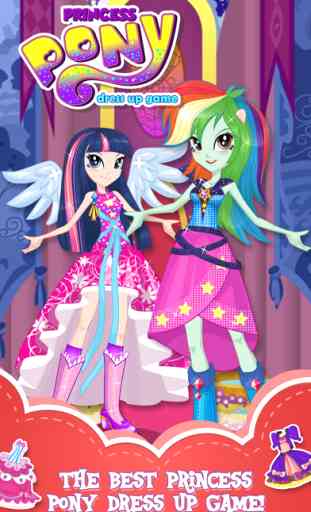 Pony Equestrian Girls Dress Up for My Little Pony 1